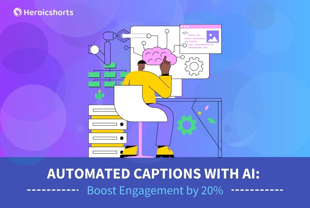 Automated Captions with AI: Boost Engagement by 20%