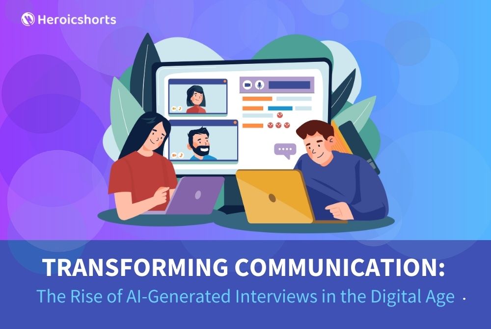 Transforming Communication: The Rise of AI-Generated Interviews in the Digital Age